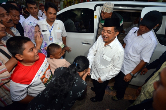 JK minta restu dan dukungan kiai di Pesantren Sidogiri Pasuruan