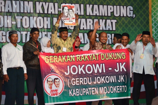 Persatuan Guru NU se-Indonesia deklarasi dukungan Jokowi-JK