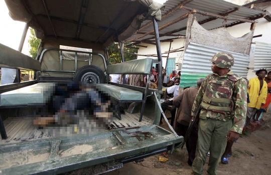 Suasana mencekam pasca-serangan militan tewaskan 48 Warga Kenya