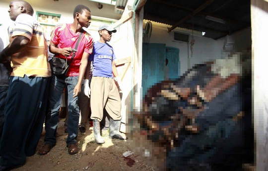 Suasana mencekam pasca-serangan militan tewaskan 48 Warga Kenya