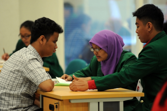 Menengok semangat penyandang difabel ikuti ujian SBMPTN