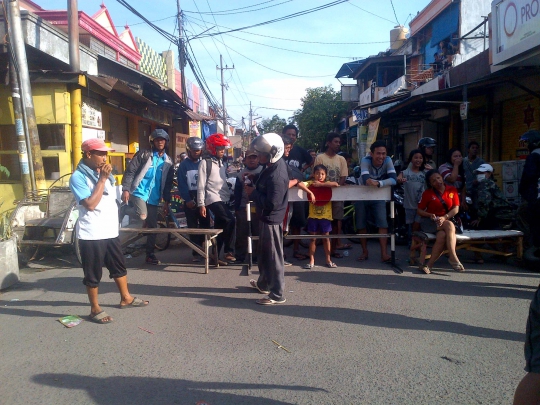 Situasi mencekam jelang penutupan Gang Dolly