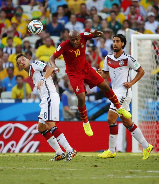 Lawan Ghana, Jerman main dengan skor imbang 2-2