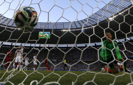 Lawan Ghana, Jerman main dengan skor imbang 2-2