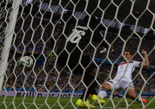 Lawan Ghana, Jerman main dengan skor imbang 2-2