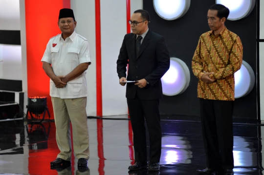 Debat Capres ke-3, Prabowo dan Jokowi bicara ketahanan nasional