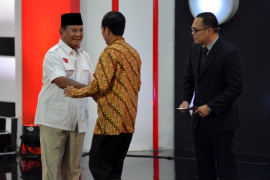 Debat Capres ke-3, Prabowo dan Jokowi bicara ketahanan nasional