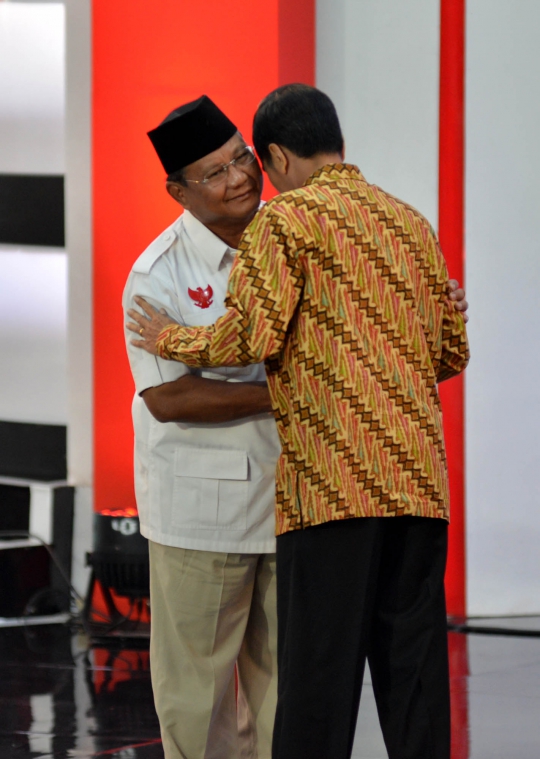 Debat Capres ke-3, Prabowo dan Jokowi bicara ketahanan nasional