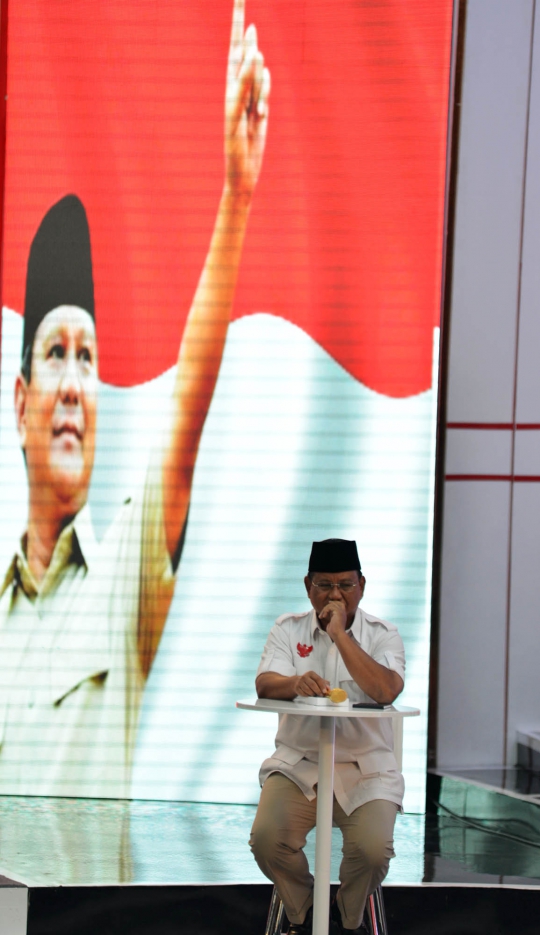 Debat Capres ke-3, Prabowo dan Jokowi bicara ketahanan nasional