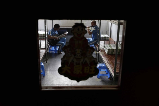 Mengintip pusat rehabilitasi pecandu narkoba di China