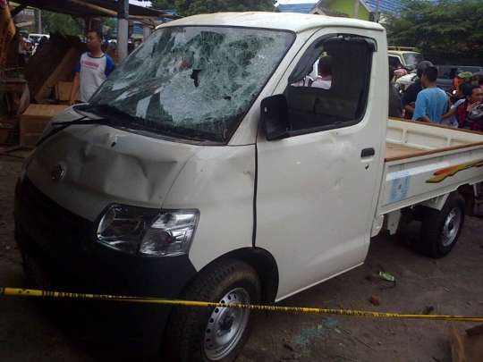 Ngamuk, massa Prabowo-Hatta ubrak-abrik rumah warga di Bantul