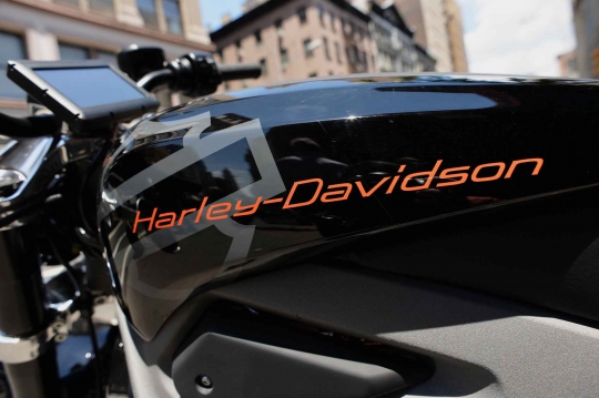 Tampang sangar motor listrik Harley Davidson Livewire