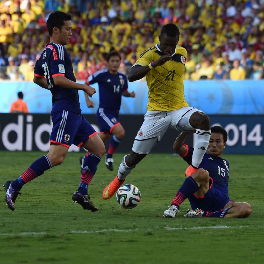 Kolombia hajar Jepang 4-1