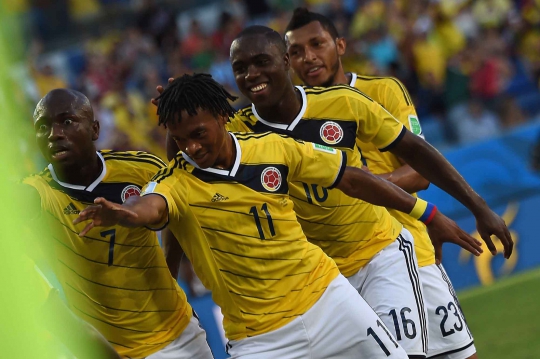 Kolombia hajar Jepang 4-1