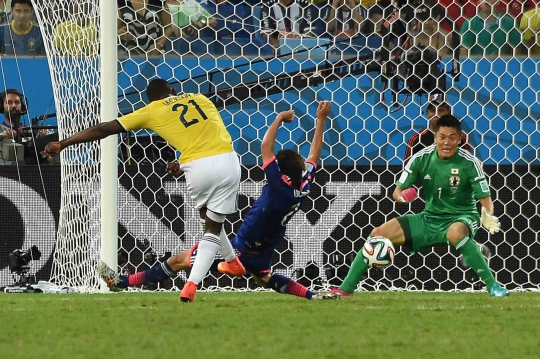Kolombia hajar Jepang 4-1