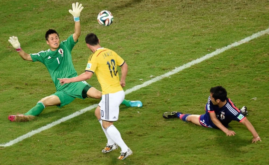 Kolombia hajar Jepang 4-1