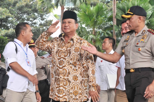 Saat Prabowo-Hatta laporkan harta kekayaan ke KPK