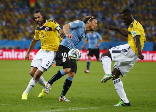 Kolombia bungkam Uruguay 2-0