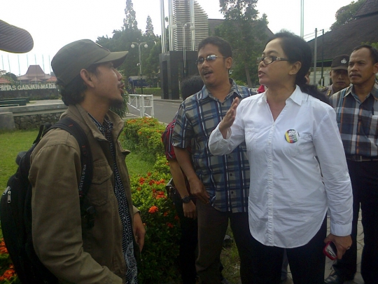 Deklarasi koalisi mahasiswa Yogya untuk Prabowo nyaris ricuh