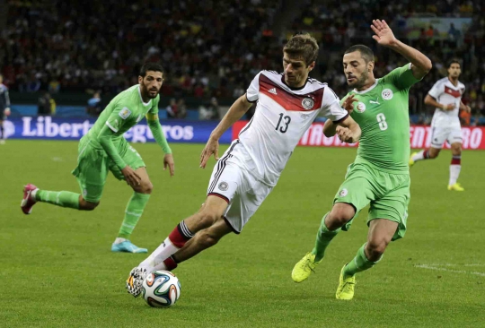 Menang 2-1 atas Aljazair, Jerman lolos ke babak delapan besar