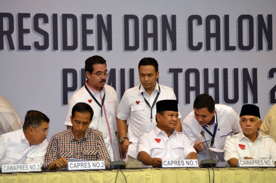 Pasangan Capres-Cawapres laporkan harta kekayaan ke KPU