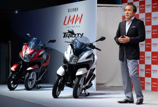 Yamaha luncurkan motor beroda tiga Tricity