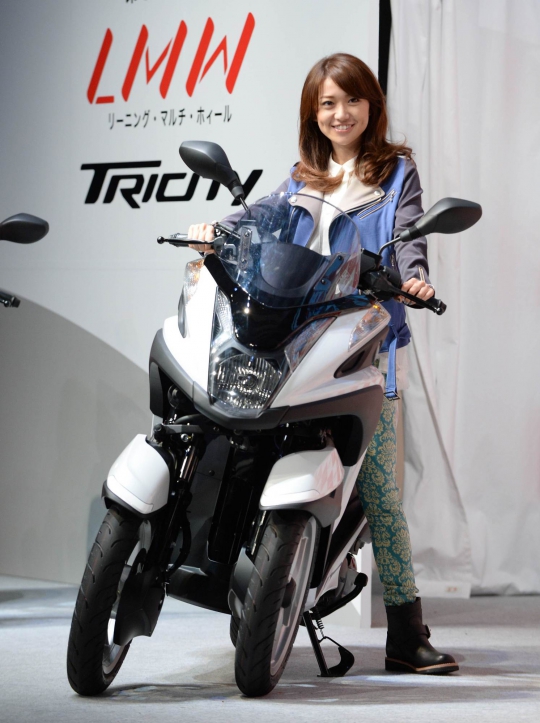 Yamaha luncurkan motor beroda tiga Tricity