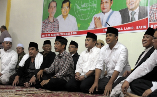 Jokowi temui 1.000 anak yatim piatu di Sukabumi