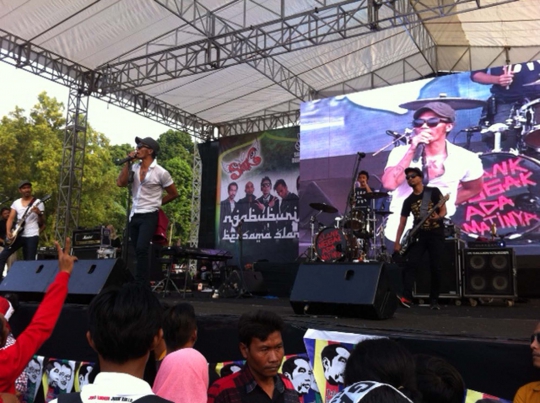 Dukung Jokowi, Slank gelar konser Revolusi Mental di Bogor