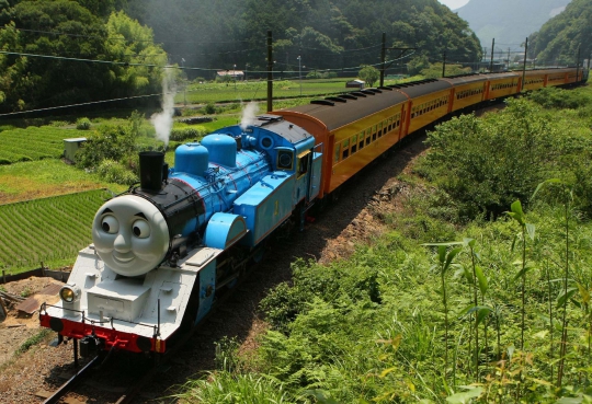 Hiasi liburan sekolah, Kereta Thomas and Friends hadir di Jepang