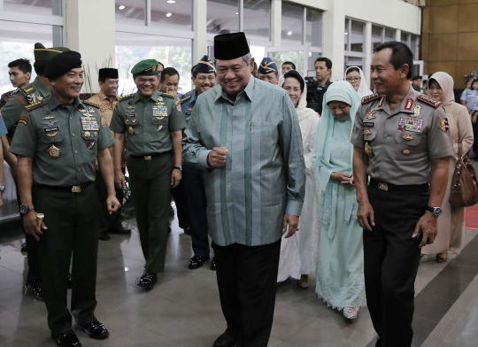 SBY buka puasa bersama prajurit dan PNS di Mabes TNI Cilangkap