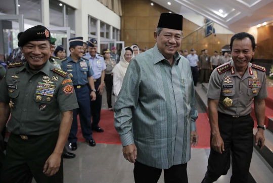 SBY buka puasa bersama prajurit dan PNS di Mabes TNI Cilangkap