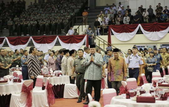 SBY buka puasa bersama prajurit dan PNS di Mabes TNI Cilangkap