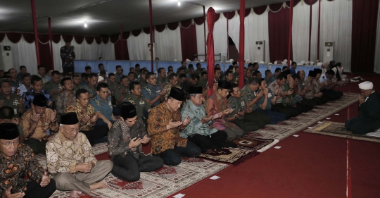 SBY buka puasa bersama prajurit dan PNS di Mabes TNI Cilangkap