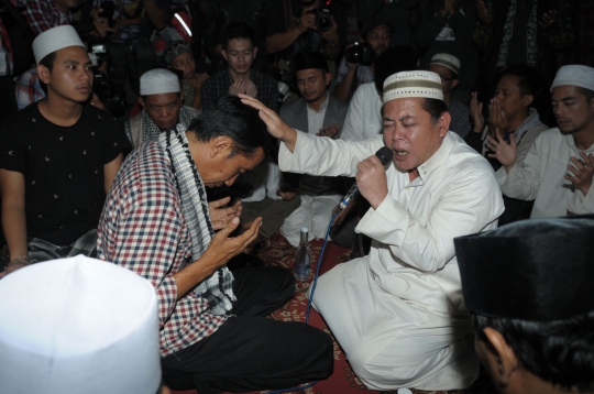 Kunjungi ponpes Jawiyah Samarangan, Jokowi didoakan para kiai