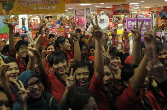 Jokowi jalan-jalan ke Metropolitan Mall Bekasi