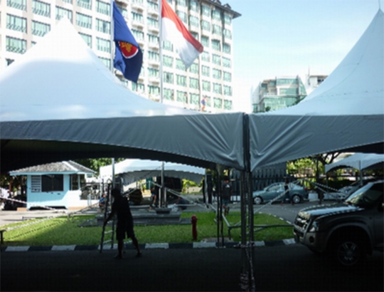 Persiapan dan pelaksanaan pilpres di Kinabalu