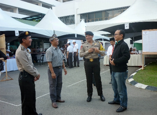 Persiapan dan pelaksanaan pilpres di Kinabalu