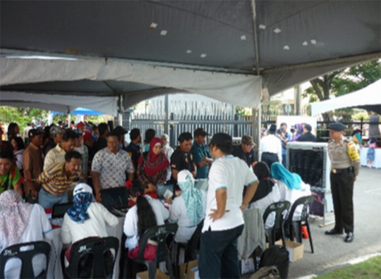 Persiapan dan pelaksanaan pilpres di Kinabalu