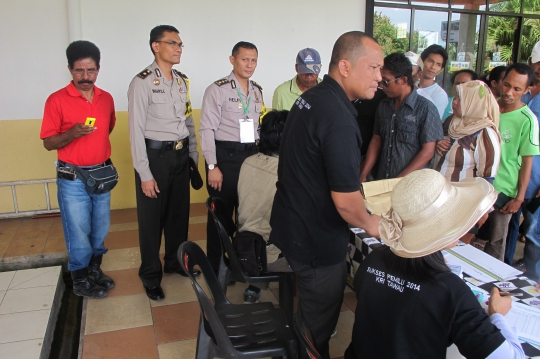 Sukseskan pilpres 2014, Satgas PPLN gelar TPS keliling di Tawau