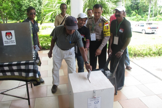 Sukseskan pilpres 2014, Satgas PPLN gelar TPS keliling di Tawau