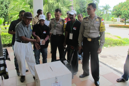 Sukseskan pilpres 2014, Satgas PPLN gelar TPS keliling di Tawau