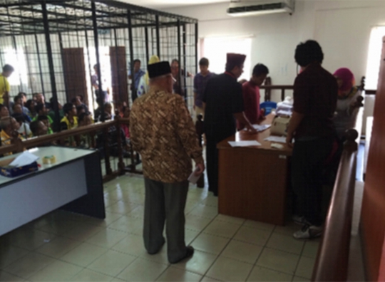 Memantau WNI tahanan di Malaysia ikuti pencoblosan pilpres 2014