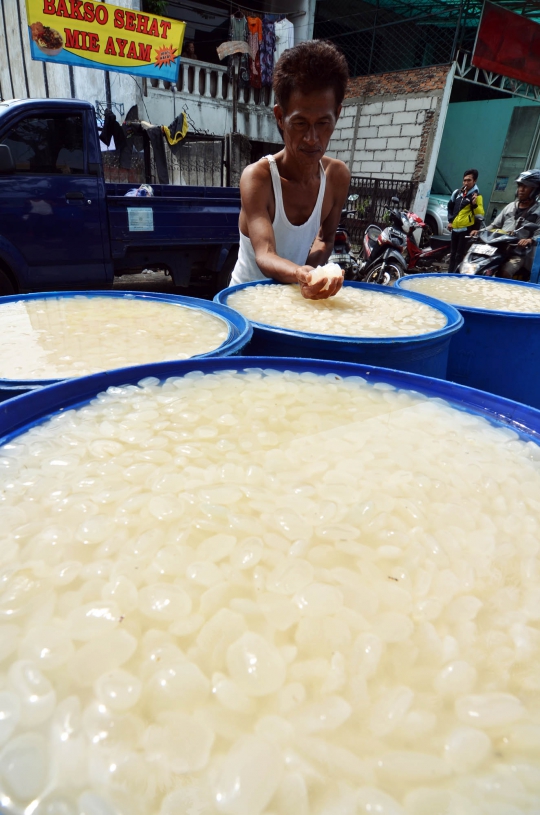 Ramadan, penjualan kolang-kaling melonjak tiga kali lipat