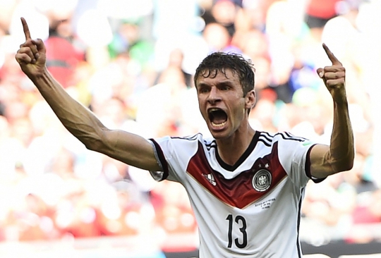 Potret sepak terjang Mueller bersama Jerman di Piala Dunia 2014