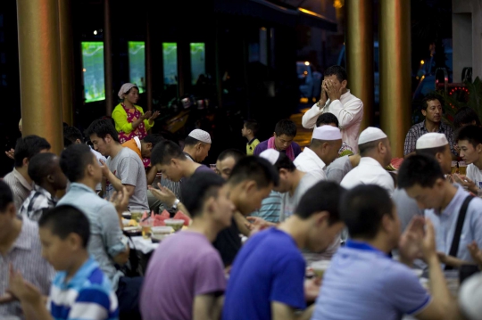 Kebersamaan muslim di Shanghai jalani Ramadan