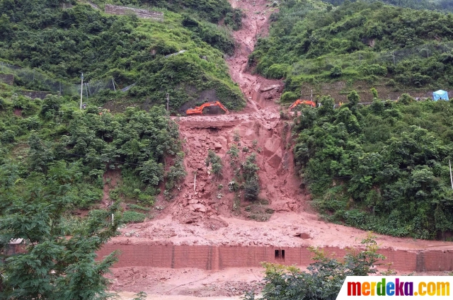 Foto : Dahsyatnya banjir bandang terjang kota kuno 