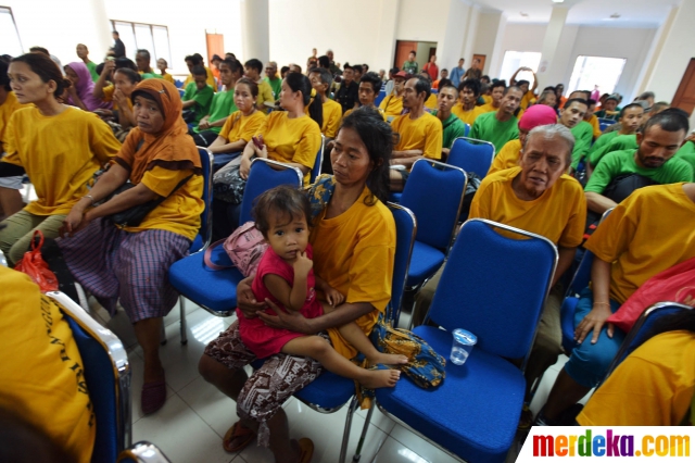 Foto : Dinas Sosial DKI pulangkan 176 orang gelandangan 