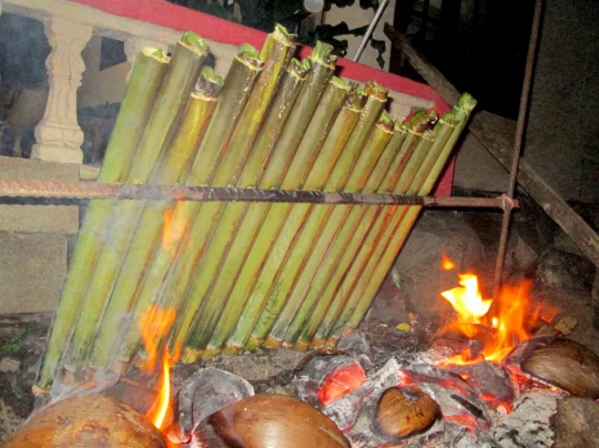 Mengintip tradisi pembuatan 'Nasi Jaha' khas Minahasa