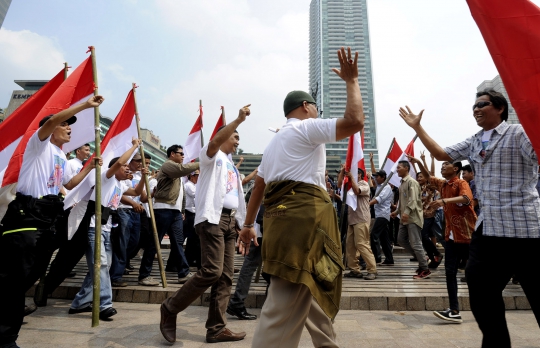 Sambut 22 Juli, dua kubu pendukung capres berdamai